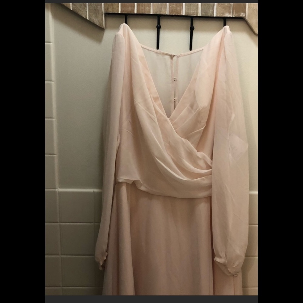 BHLDN WATTERS  NOVA Dress Ice Pink Sz 10 - Picture 3 of 8
